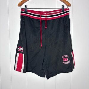 Vintage 90s Tommy Hilfiger Athletics Black Basketball Short